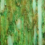 Deep In The Green 30x25cm Wrapped Canvas - Acrylics